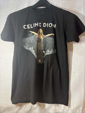 Celine Dion World Tour “Courage” 2020 Graphic Tee SIZE Small
